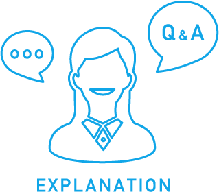 スクールの説明（10分〜15分くらい）