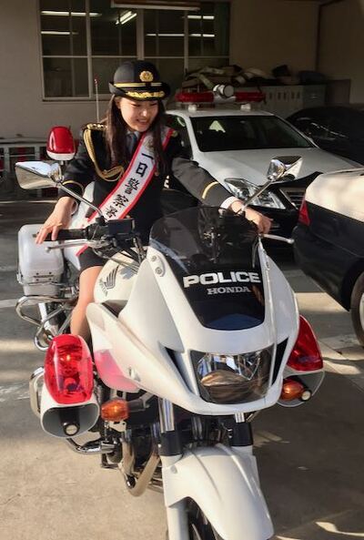ボーカルスクールVOAT VOAT 原宿校・未優さん福岡県大牟田市の１日警察署長に就任！ イメージ